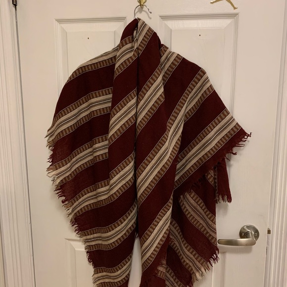 ARITZIA WILFRED STRIPED BLANKET - Picture 2 of 2